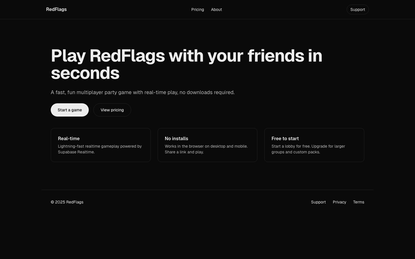 Red Flags